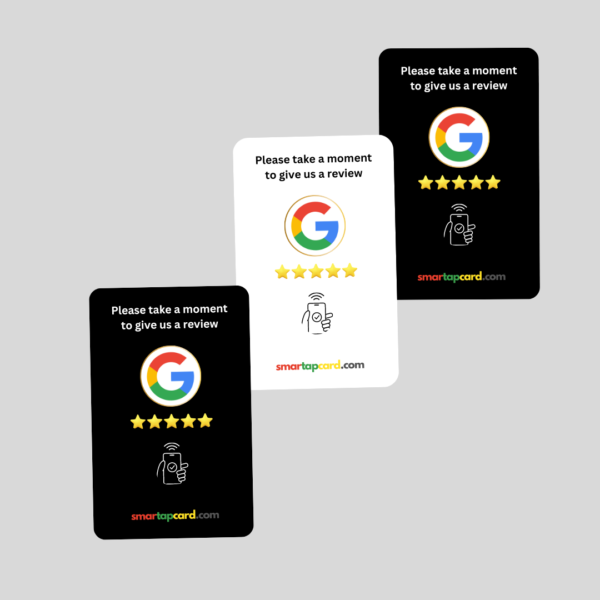 3 Pack of Google Review SmarTapCard